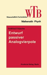 Enlarge image Cover: Entwurf passiver Analogvierpole - Vieweg+Teubner Verlag