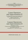 Cover: Linear Operators and Approximation II / Lineare Operatoren und Approximation II - Birkhäuser