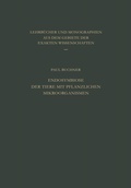 Cover: Endosymbiose der Tiere mit Pflanzlichen Mikroorganismen - Birkh&auml;user
