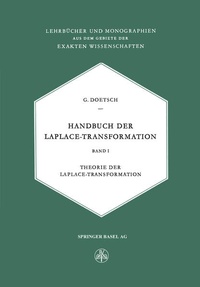Enlarge image Cover: Handbuch der Laplace-Transformation - Birkhäuser