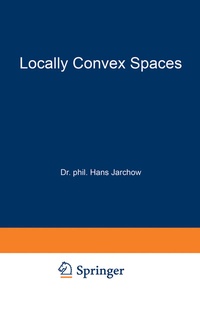 Abbildung von: Locally Convex Spaces - Vieweg+Teubner Verlag