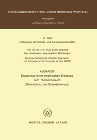 Abbildung von: Audafest - VS Verlag für Sozialwissenschaften