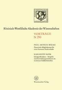 Abbildung von: Planerische Möglichkeiten für einen humanen Stadtverkehr. Schrägseilbrücken - Beispiele und Entwicklungstendenzen im modernen Stahlbrückenbau - VS Verlag für Sozialwissenschaften