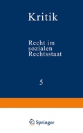 Cover: Recht im sozialen Rechtsstaat - VS Verlag f&uuml;r Sozialwissenschaften