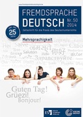 Cover: Fremdsprache Deutsch - - Heft 50 (2014): Mehrsprachigkeit - Erich Schmidt Verlag