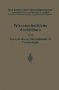 Cover: Die wissenschaftliche Ausbildung - Springer