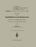 Cover: Bericht &uuml;ber die Raumbest&auml;ndigkeit von zehn Portlandcementen nach Versuchen der K&ouml;nigl. mechanisch-technischen Versuchsanstalt und der Kommission des Vereins deutscher Portlandcement-Fabrikanten - Springer