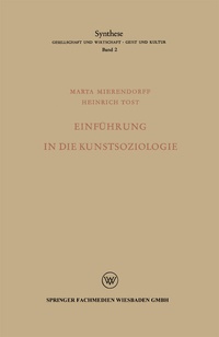 Abbildung von: Einführung in die Kunstsoziologie - VS Verlag für Sozialwissenschaften