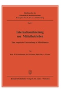 Cover: Internationalisierung von Mittelbetrieben - Springer Gabler