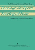 Cover: Soziologie des Sports / Sociology of Sport - Birkh&auml;user