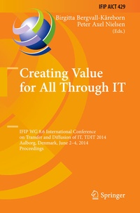 Abbildung von: Creating Value for All Through IT - Springer