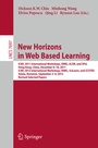 Cover: New Horizons in Web Based Learning - Springer