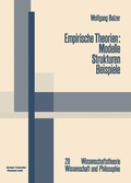 Cover: Empirische Theorien: Modelle - Strukturen - Beispiele - Vieweg+Teubner Verlag