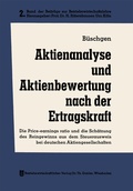 Cover: Aktienanalyse und Aktienbewertung nach der Ertragskraft - Springer Gabler