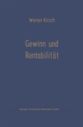 Cover: Gewinn und Rentabilit&auml;t - Springer Gabler