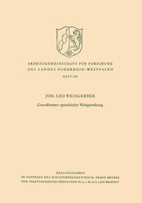 Abbildung von: Grundformen sprachlicher Weltgestaltung - VS Verlag für Sozialwissenschaften