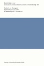 Cover: Entstrukturierte Klassengesellschaft? - VS Verlag für Sozialwissenschaften