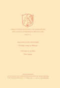 Cover: Fl&uuml;chtige Amine in Pflanzen. &Uuml;ber Insulin - VS Verlag f&uuml;r Sozialwissenschaften