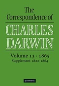 Cover: The Correspondence of Charles Darwin: Volume 13, 1865 - Cambridge University Press