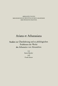 Cover: Ariana et Athanasiana - VS Verlag f&uuml;r Sozialwissenschaften