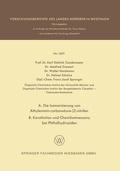 Cover: A. Die Isomerisierung von &Auml;thylenimin-carbons&auml;ure-(2)-nitrilen B. Konstitution und Chemilumineszenz bei Phthalhydraziden - VS Verlag f&uuml;r Sozialwissenschaften