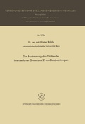 Cover: Die Bestimmung der Dichte des interstellaren Gases aus 21-cm-Beobachtungen - VS Verlag f&uuml;r Sozialwissenschaften
