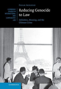 Enlarge image Cover: Reducing Genocide to Law - Cambridge University Press