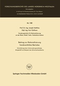 Cover: Beitrag zur Rationalisierung handwerklicher Betriebe - VS Verlag f&uuml;r Sozialwissenschaften