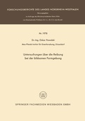 Cover: Untersuchungen &uuml;ber die Reibung bei der bildsamen Formgebung - VS Verlag f&uuml;r Sozialwissenschaften