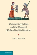 Cover: Documentary Culture and the Making of Medieval English Literature - Cambridge University Press