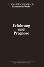 Cover: Erfahrung und Prognose - Vieweg+Teubner Verlag