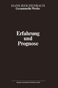 Cover: Erfahrung und Prognose - Vieweg+Teubner Verlag