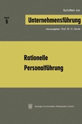 Cover: Rationelle Personalf&uuml;hrung - Springer Gabler