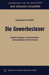 Abbildung von: Die Gewerbesteuer - Springer Gabler