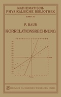 Cover: Korrelationsrechnung - Vieweg+Teubner Verlag