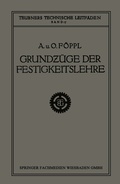Cover: Grundz&uuml;ge der Festigkeitslehre - Vieweg+Teubner Verlag