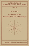 Cover: Gew&ouml;hnliche Differentialgleichungen - Vieweg+Teubner Verlag
