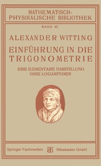 Abbildung von: Einführung in die Trigonometrie - Vieweg+Teubner Verlag