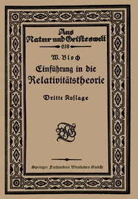 Abbildung von: Einführung in die Relativitätstheorie - Vieweg+Teubner Verlag