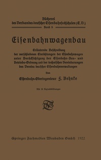 Abbildung von: Eisenbahnwagenbau - Vieweg+Teubner Verlag