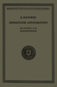 Abbildung von: Diophantische Approximationen - Vieweg+Teubner Verlag