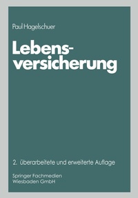 Abbildung von: Lebensversicherung - Springer Gabler