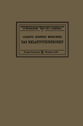 Cover: Das Relativit&auml;tsprinzip - Vieweg+Teubner Verlag