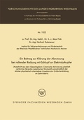 Cover: Ein Beitrag zur Kl&auml;rung der Abnutzung bei rollender Reibung mit Schlupf an Elektrolytkupfer - VS Verlag f&uuml;r Sozialwissenschaften