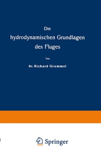 Abbildung von: Die hydrodynamischen Grundlagen des Fluges - Vieweg+Teubner Verlag