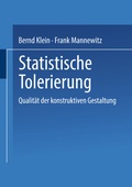 Cover: Statistische Tolerierung - Vieweg+Teubner Verlag
