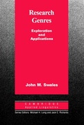 Cover: Research Genres - Cambridge University Press