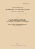 Cover: Untersuchungen zur therapeutischen Anwendung des Sauerstoffmangels - VS Verlag f&uuml;r Sozialwissenschaften