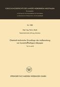 Cover: Chemisch-technische Grundlage der Aufbereitung von kunststoffhaltigem Altpapier - VS Verlag f&uuml;r Sozialwissenschaften