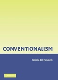Cover: Conventionalism - Cambridge University Press